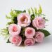 Ramalhete meia dúzia de rosa cor de rosa 