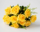 Buquê de 12 Rosas Amarelas